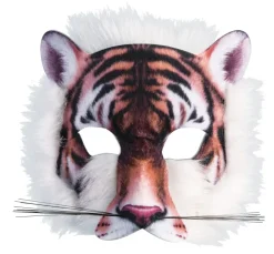 Tiger Face Mask Costume Accessory