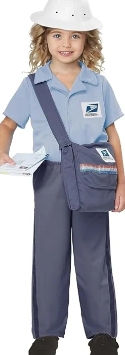 Toddlers/Kids United States Post Office Mail Carrier Costume