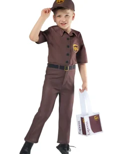 Toddlers/Kids UPS Delivery Driver Costume