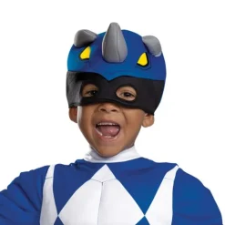 Toddlers Mighty Morphin Power Rangers Blue Ranger Muscle Costume