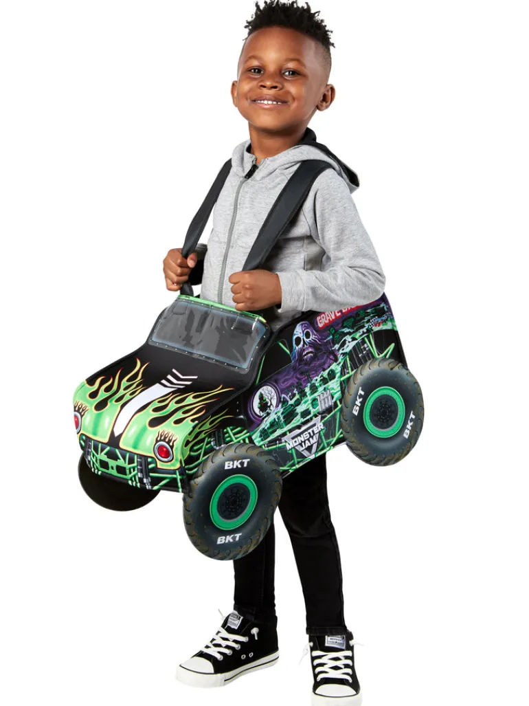 Toddlers Monster Jam Grave Digger Monster Truck Driver Costume