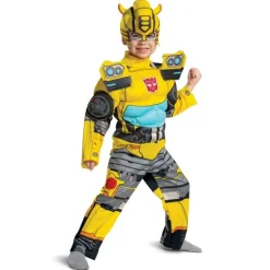 Toddlers Transformers Bumblebee Muscle Costume