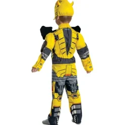 Toddlers Transformers Bumblebee Muscle Costume