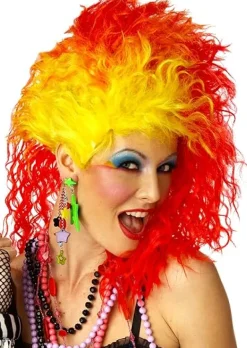 True Colors 80s Pop Star Costume Wig
