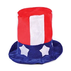 Uncle Sam Top Hat Costume Accessory