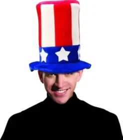 Uncle Sam Top Hat Costume Accessory