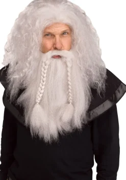 Viking Wig & Beard Costume Accessory Set