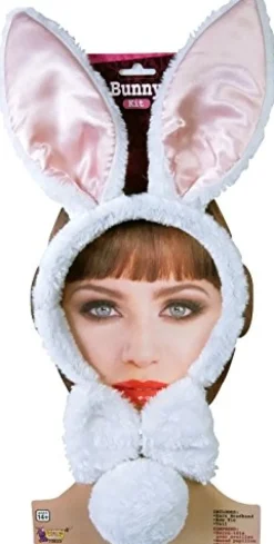 White Bunny Rabbit Costume Accessory Kit