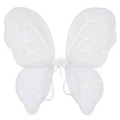 White Fairy Wings Costume Accessory