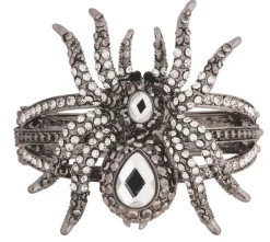 Wicked Gems Jeweled Spider Bangle Costume Jewelry Accessory