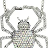 Wicked Gems Silver Spider Necklace Costume Jewelry Accessory