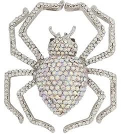 Wicked Gems Silver Spider Ring Costume Jewelry Accessory