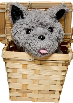 Wizard of Oz Deluxe Toto in a Basket Costume Prop