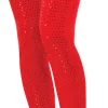 Wizard Of Oz Dorothy Ruby Red Costume Leggings Tights Stockings