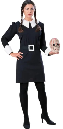 Womens Addams Family Wednesday Costume