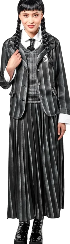 Womens Addams Family Wednesday Addams Nevermore Academy Costume