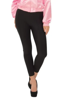 Womens Black Stretch Leggings