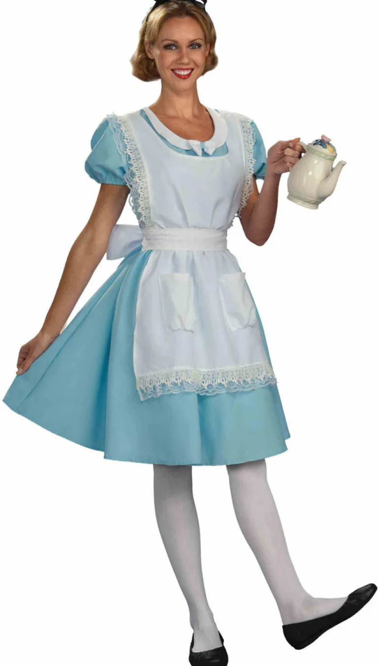 Womens Classic Alice in Wonderland Costume