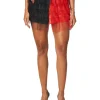 Womens DC Comics Harley Quinn Ruffled Skirt Costume Accessory
