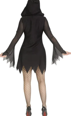 Womens Deluxe Scream Bling Ghost Face Costume Dress