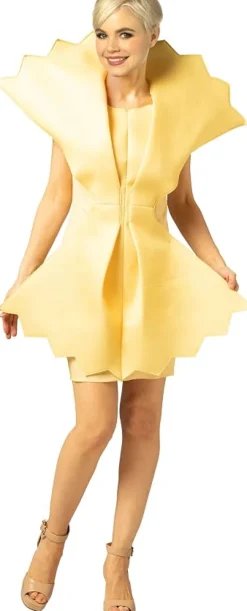 Womens Farfalle Bow Tie Pasta Costume Dress
