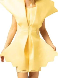 Womens Farfalle Bow Tie Pasta Costume Dress
