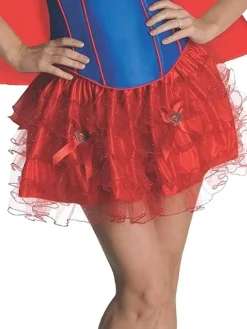 Women's or Teen's Supergirl Corset Costume