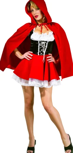 Womens Seductress Red Riding Hood Costume