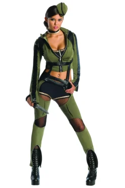 Womens/Teens Amber Fight Costume