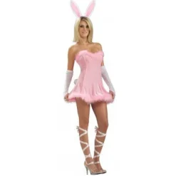 Womens/Teens Pink Bunny Costume