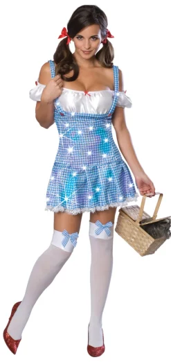 Womens/Teens The Wizard of Oz Sequin Dorothy Costume
