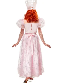 Womens Wizard of Oz Glinda the Good Witch Dress and Tiara Costume