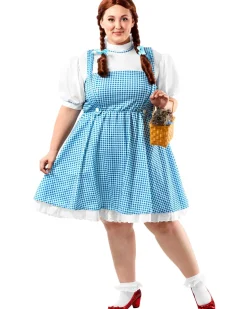 Womens Wizard of Oz Plus Size Dorothy Dress Costume