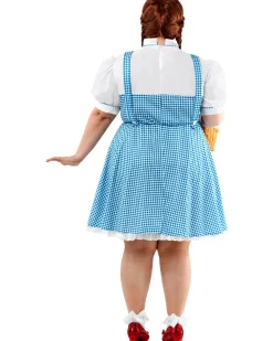 Womens Wizard of Oz Plus Size Dorothy Dress Costume