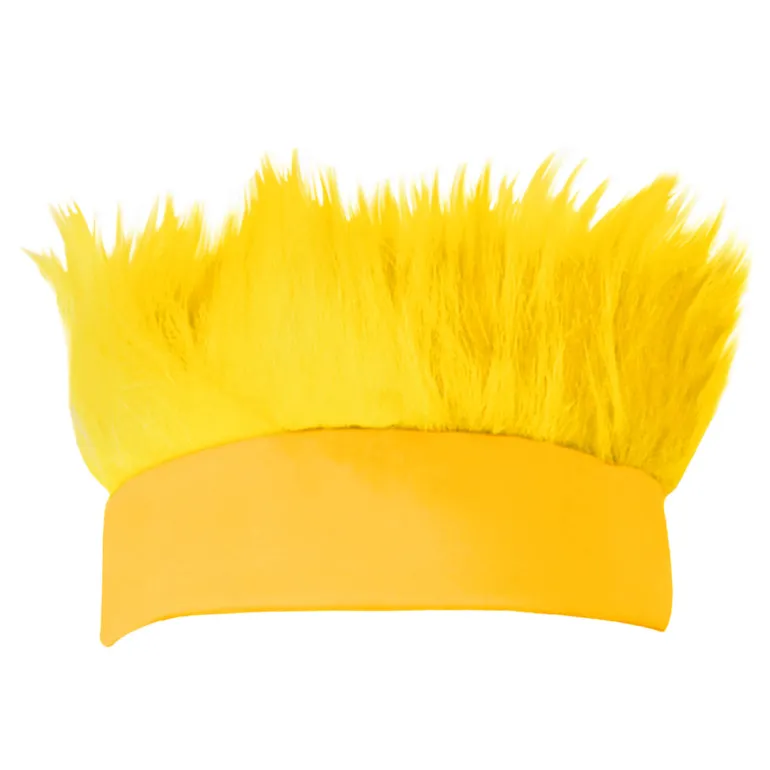 Yellow Wild Spiked Hair Headband