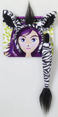 Zebra Ears & Tail